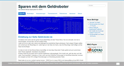 Desktop Screenshot of geldroboter.de