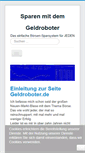 Mobile Screenshot of geldroboter.de