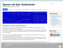 Tablet Screenshot of geldroboter.de